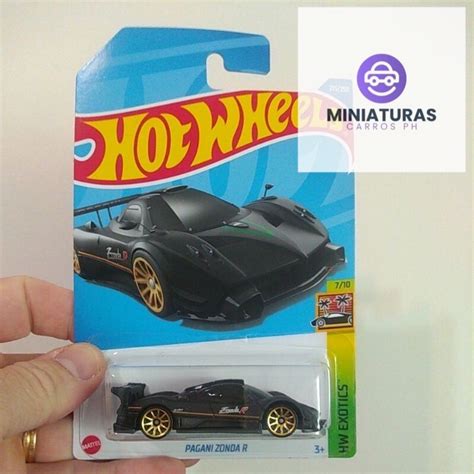 Pagani Zonda R Lote N Hot Wheels Escorrega O Pre O