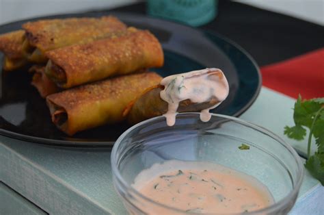 Korean Bbq Egg Rolls The Home Taste