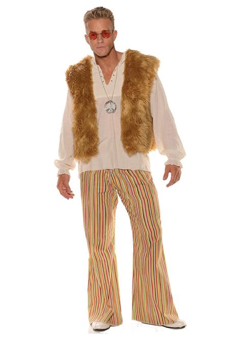 Groovy Guy 60s Hippie Mens Costume Hippie Costumes