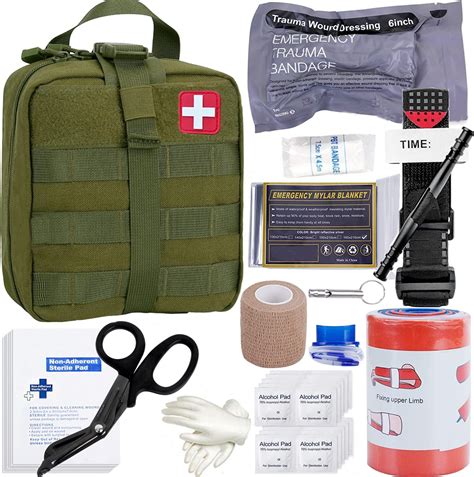 Botiquín de primeros auxilios de supervivencia de emergencia Kit de