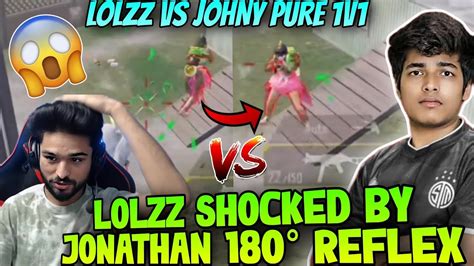 Jonathan 180°reflex Shocked Lolzz😱 🐐 Jonathan Vs Lolzz Pure 1v1 Tdm