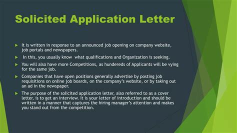 Forms Or Types Of Application Letter PPT