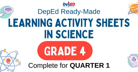 Activity Sheets Grade