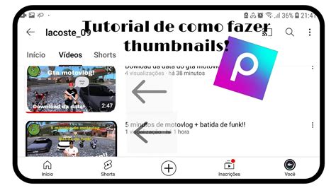 Tutorial Como Fazer Thumbnails Bonitas Youtube