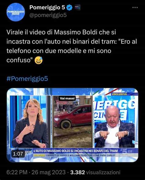 Massimo Boldi Lo Ha Confessato Senza Mezzi Termini A Pomeriggio