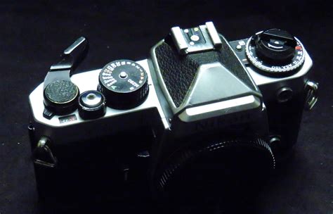 Nikon FE2 Chrome Film Body Meter Non Working MrCad Online Store