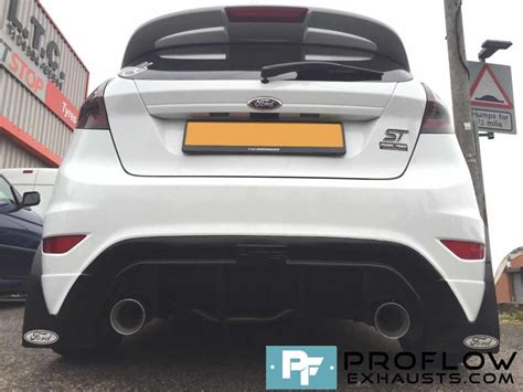 Proflow Custom Dual Tailpipes Rear Exhaust For Ford Fiesta St