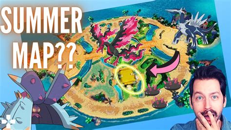 Pokemon Unite Summer Map Youtube