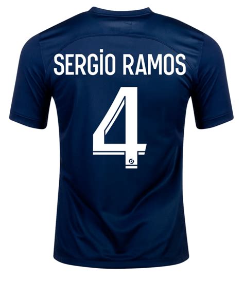 Sergio Ramos PSG 22/23 Home Jersey - JerseyMotion