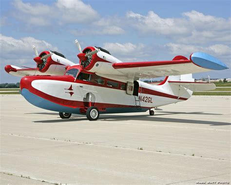 Grumman G 21a Goose Flying Boat Amphibious Aircraft Aircraft