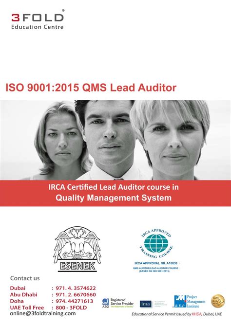 PPT ISO QMS 9001 Lead Auditor Course PowerPoint Presentation Free