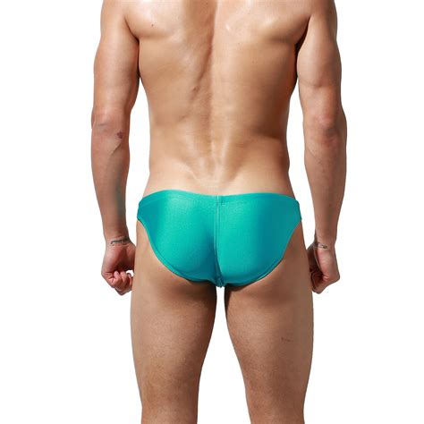 Men S Low Rise Swimwear Dive Swimsuit Briefs Gay Sunbath Swimming Bikini Ebay