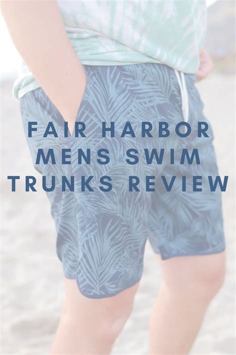 Fair Harbor Mens Swim Trunks Review Lments Of Style Fashion