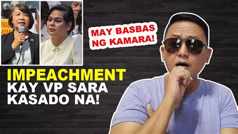 Impeachment Laban Kay Vp Sara Kasado Na May Basbas Mula Sa Liderato Ng