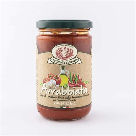 Rustichella Dabruzzo Sugo Allarrabbiata 270g Arrabbiata Sauce I