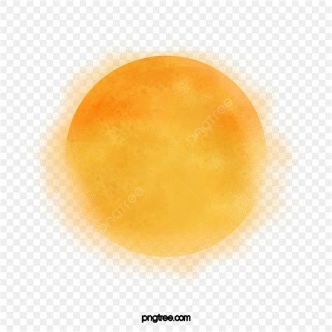 Mid Autumn Festival White Transparent Mid Autumn Festival Orange Moon