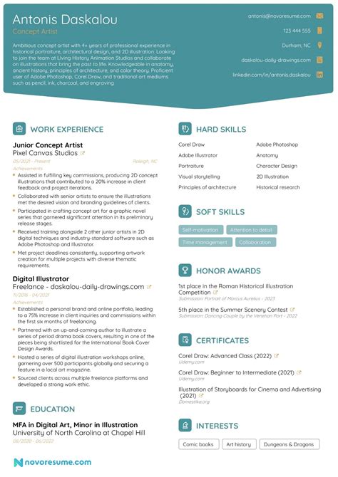 illustrator resume template professional resume template