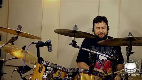 Even Flow Pearl Jam Drum Cover Paulo Pinto Youtube