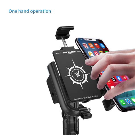 Gub P Aluminum Phone Holder U Clip Type