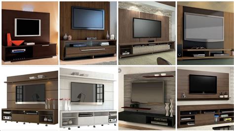 Creative Lcd Wall Unit Cabnit Rack Design For Livingroom Bedrooms