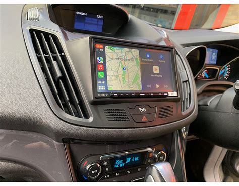 Ford Kuga 2014 Fitted With Sony XAV AX4050 Wireless CarPlay