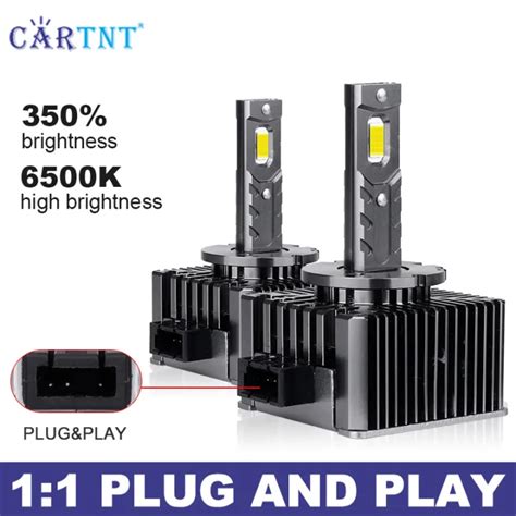 1 Pair Super Bright D1s D2s D3s D4s D5s D8s Car Headlight Led Bulb 45w
