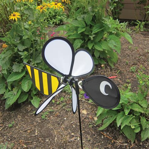 In The Breeze 2801 — Bee Baby Bug Spinner — Fun And Colorful Garden And