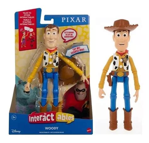 Boneco Toy Story Xerife Woody Som Interactables Mattel