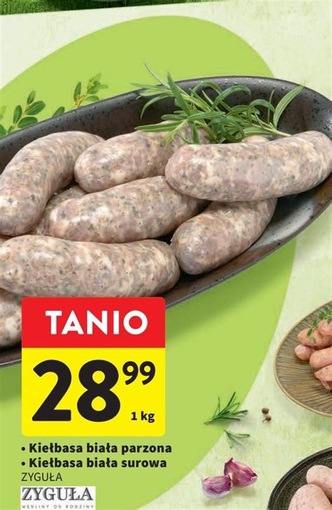 Kiełbasa biała parzona Zyguła cena promocje opinie sklep Blix