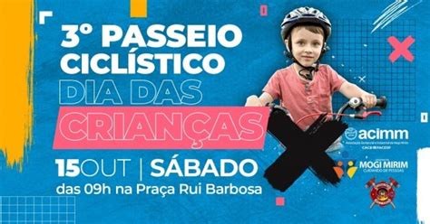 3º Passeio Ciclístico de Dia das Crianças em Mogi Mirim Sympla