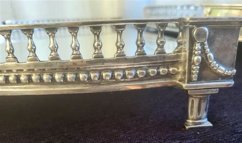 Proantic Surtout De Table Bronze Argent Louis Xvi D But Xixe