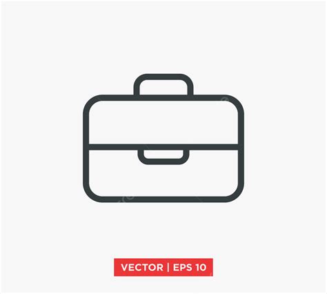 Briefcase Illustration Vector PNG Images Briefcase Icon Vector