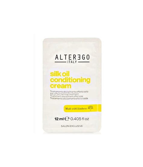 Alter Ego Silk Oil Conditioning Cream wygładzająca odżywka 12ml