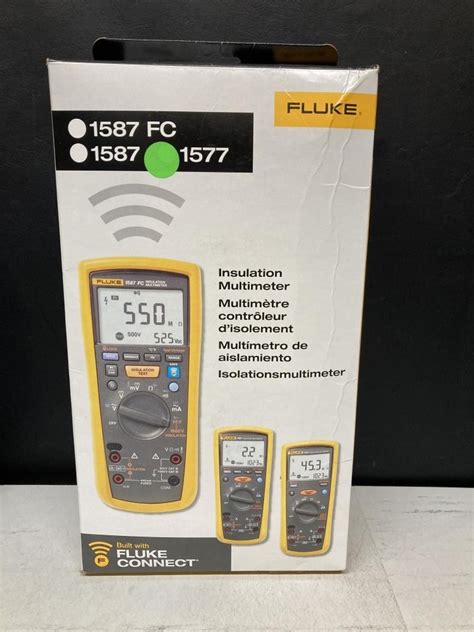 Yahooオークション 019 未使用品 Fluke デジタル・マルチメーター付