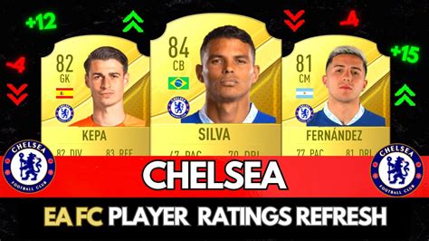 Ea Fc 24 Biggest Chelsea Rating Upgrades Fifa 24 😱 🔥 Ft Fernández