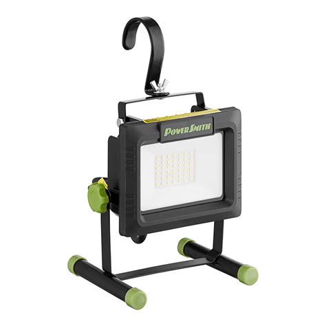 Powersmith Lumen Weatherproof Corded Led Work Light With Power