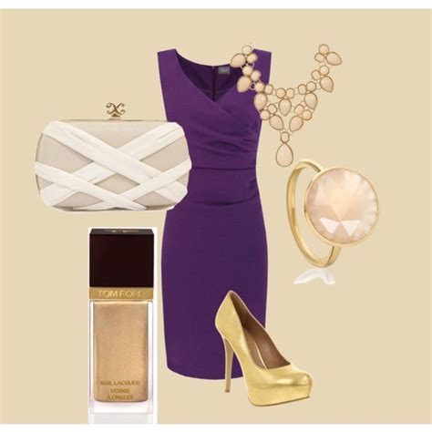 Luxury Fashion And Independent Designers Ssense Purple Dress Accessories Purple Dress Gold