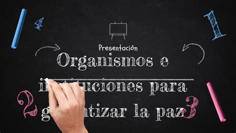 Organismos E Instituciones Para Garantizar La Paz