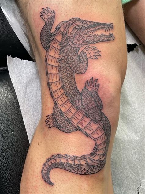 Discover 12 Captivating Alligator Tattoo Designs For A Bold And