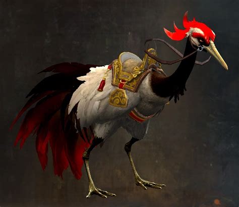 Imperial Crane Raptor Skin Guild Wars Wiki Gw W