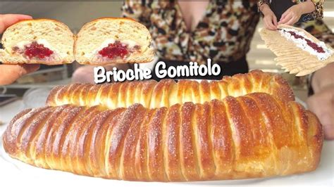 BRIOCHES GOMITOLO SOFFICISSIMA Impasto Alla PANNA Senza Burro Senza