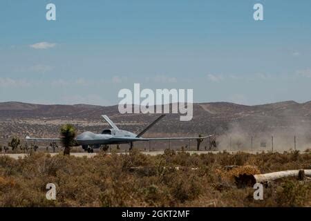 A General Atomics Mq Avenger Unmanned Vehicle Prepares To Start Up