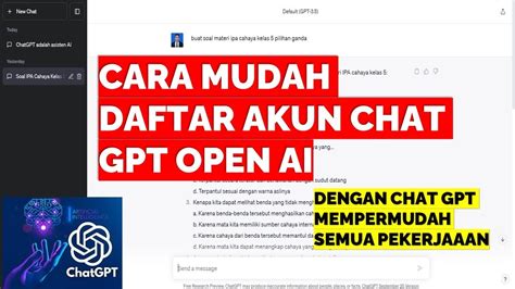 Apa Itu Chat Gpt Yang Lagi Viral Dan Bagaimana Cara