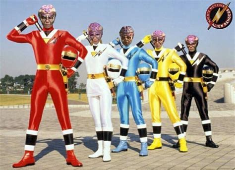 MMPR Alien Rangers Helmetless will never not look cursed. : powerrangers