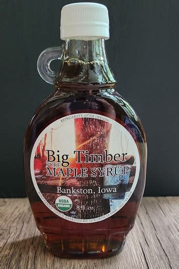 Organic Maple Syrup (8 oz.) - Honeysuckle Farm