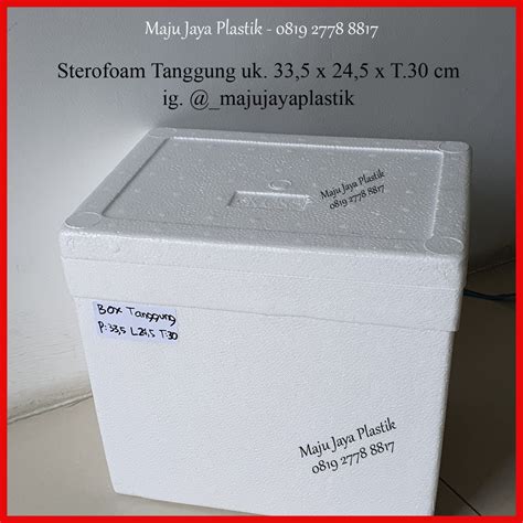 Jual Sterofoam Box Tanggung Uk 33 5 X 24 5 X T 30 Cm Styrofoam Box