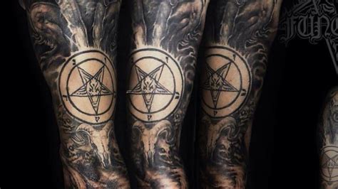 Satan Symbol Tattoos