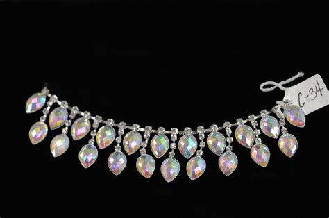 C In Ab Rhinestone Bikini Connector Vandella Costumes