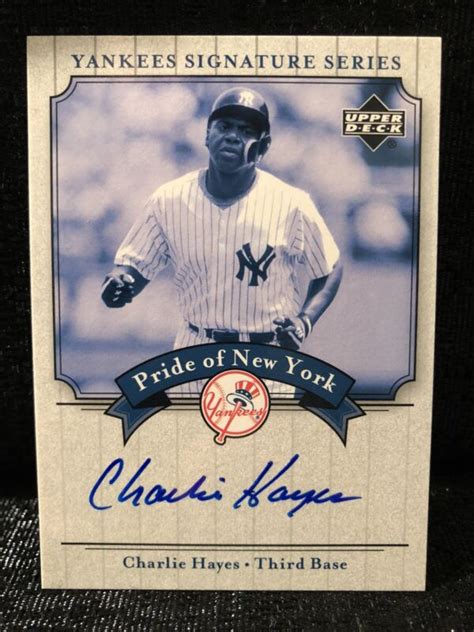 Charlie Hayes Baseball Card Database Newest Products Will Be Shown