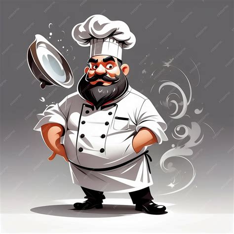 Premium Photo Vector Chef Character Design